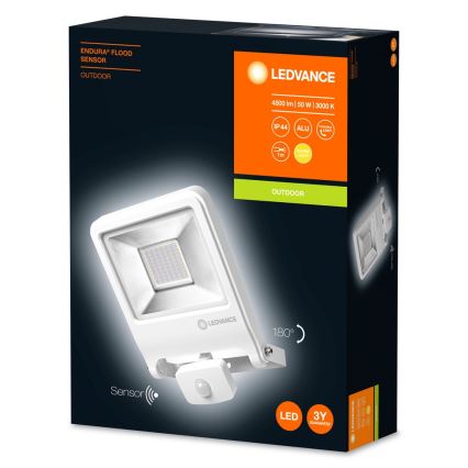 Ledvance - LED prožektorius su jutikliu ENDURA LED/50W/230V IP44