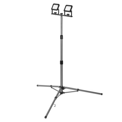 Ledvance - LED lauko prožektorius su laikikliu WORKLIGHT TRIPOD 2xLED/10W/230V 6500K IP65