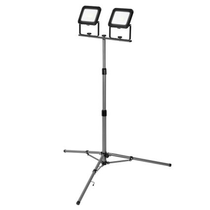 Ledvance - LED lauko prožektorius su laikikliu WORKLIGHT TRIPOD 2xLED/30W/230V 6500K IP65