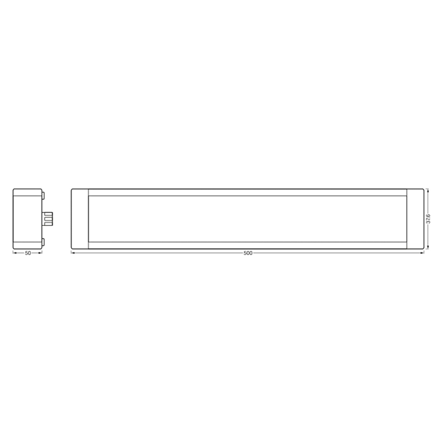 Ledvance - LED Reguliuojamas apšvietimas po virtuvės spintele SMART+ UNDERCABINET LED/8W/24V 2700-6500K Wi-Fi