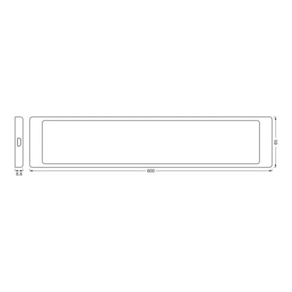 Ledvance - LED Reguliuojamas apšvietimas po virtuvės spintele UNDERCABINET LED/12W/230V 2700-6500K Wi-Fi