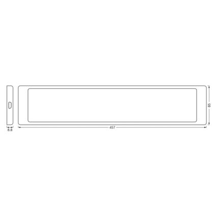 Ledvance - LED Reguliuojamas apšvietimas po virtuvės spintele UNDERCABINET LED/7W/230V 2700-6500K Wi-Fi