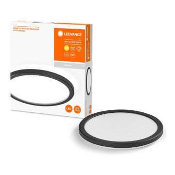 Ledvance - LED Reguliuojamas lubinis šviestuvas ORBIS LED/15W/230V juodas