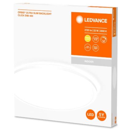 Ledvance - LED Reguliuojamas lubinis šviestuvas ORBIS LED/22W/230V baltas