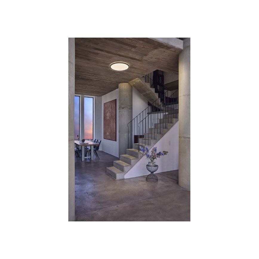 Ledvance - LED Reguliuojamas lubinis šviestuvas ORBIS LED/22W/230V juodas