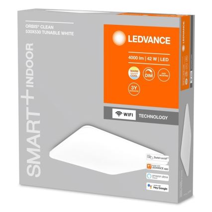 Ledvance - LED Reguliuojamas lubinis šviestuvas SMART+ CLEAM LED/42W/230V 300-6500K Wi-Fi