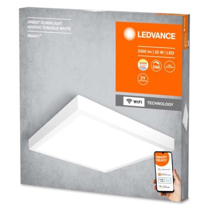 Ledvance - LED Reguliuojamas lubinis šviestuvas SMART+ DOWNLIGHT LED/22W/230V 3000-6500K Wi-Fi