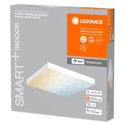 Ledvance -LED Reguliuojamas lubinis šviestuvas SMART+ FRAMELESS LED/24,5W/230V Wi-Fi