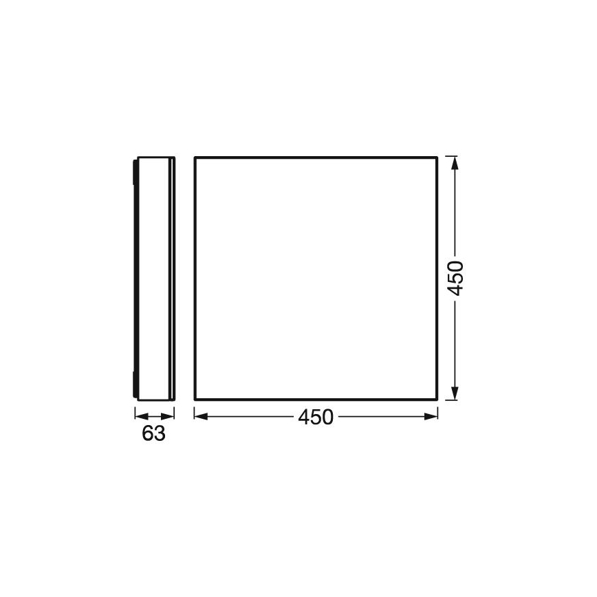 Ledvance -LED Reguliuojamas lubinis šviestuvas SMART+ FRAMELESS LED/24,5W/230V Wi-Fi