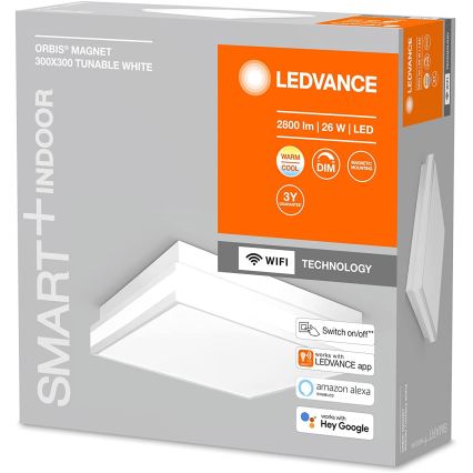 Ledvance - LED Reguliuojamas lubinis šviestuvas SMART+ MAGNET LED/26W/230V 3000-6500K Wi-Fi