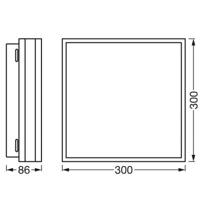 Ledvance - LED Reguliuojamas lubinis šviestuvas SMART+ MAGNET LED/26W/230V 3000-6500K Wi-Fi