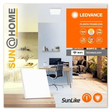 Ledvance - LED Reguliuojamas lubinis šviestuvas SUN@HOME LED/20W/230V 2200-5000K CRI 95 Wi-Fi