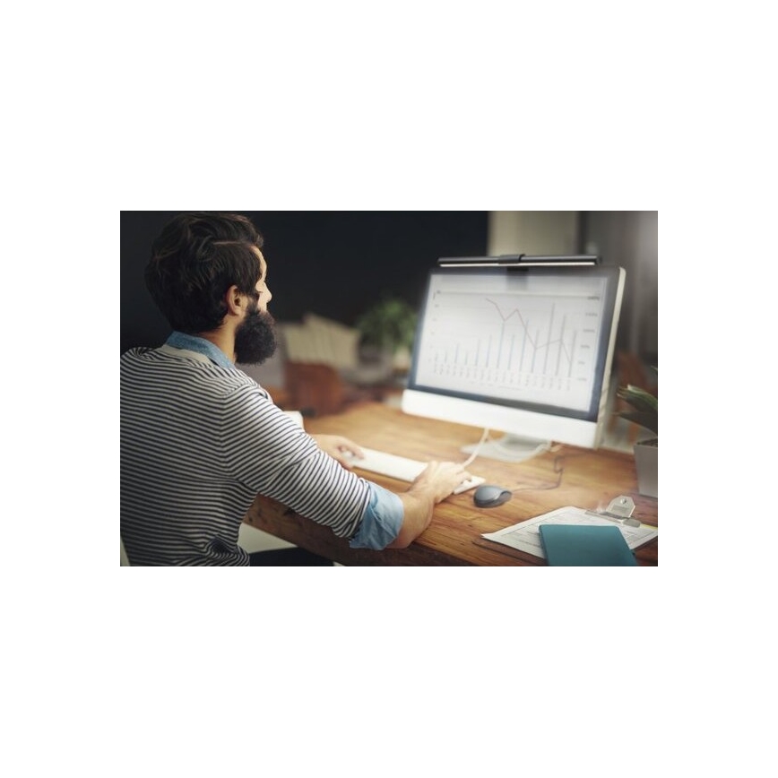 Ledvance - LED eguliuojamas monitoriaus apšvietimas SUN@HOME LED/2,5W/5V 2200-5000K CRI 95 Wi-Fi