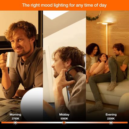 Ledvance - LED eguliuojamas monitoriaus apšvietimas SUN@HOME LED/2,5W/5V 2200-5000K CRI 95 Wi-Fi