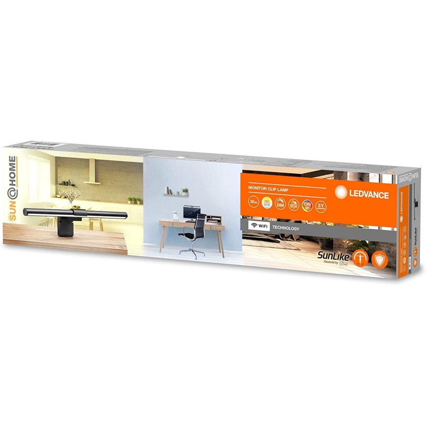 Ledvance - LED eguliuojamas monitoriaus apšvietimas SUN@HOME LED/2,5W/5V 2200-5000K CRI 95 Wi-Fi