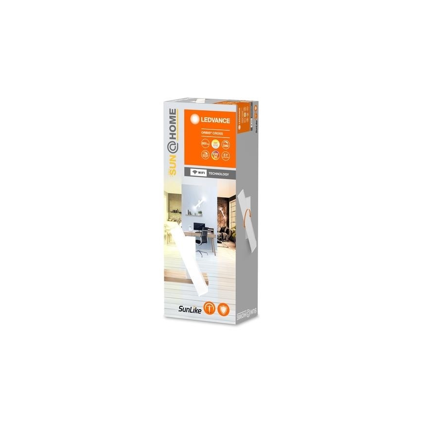 Ledvance - LED Reguliuojamas sieninis šviestuvas SUN@HOME CROSS 2xLED/6W/230V Wi-Fi