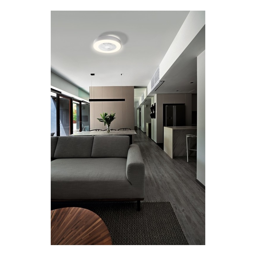 Ledvance - LED Reguliuojamas lubinis šviestuvas su ventiliatoriu SMART+ LED/35W/230V Wi-Fi 3000-6500K + valdymo pultas