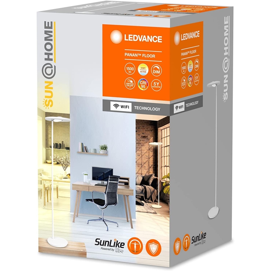 Ledvance - LED Reguliuojamas toršeras SUN@HOME LED/36W/230V 2200-5000K CRI 95 Wi-Fi