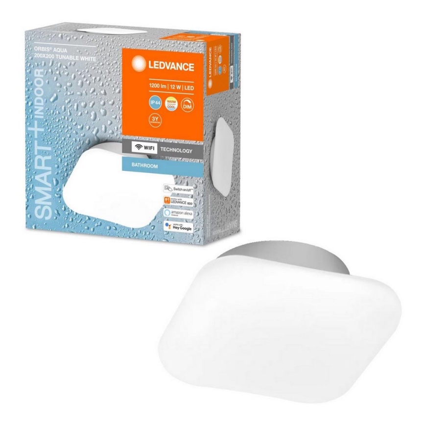 Ledvance - LED Reguliuojamas vonios šviestuvas SMART+ AQUA LED/12W/230V 3000-6500K IP44 Wi-Fi