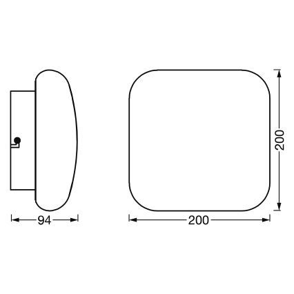 Ledvance - LED Reguliuojamas vonios šviestuvas SMART+ AQUA LED/12W/230V 3000-6500K IP44 Wi-Fi