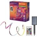Ledvance - LED RGB dimeriuojama saulės juosta FLEX MAGIC 5m LED/1,6W/3,7V 2000 mAh IP44 + nuotolinio valdymo pultas