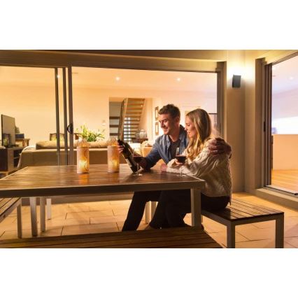 Ledvance - LED RGB lauko sieninis šviestuvas SMART + CURVE LED /9W/230V IP44