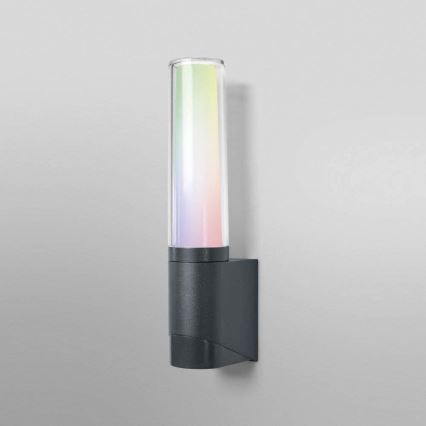 Ledvance - LED RGB lauko sieninis šviestuvas SMART + FLARE LED /7.5W/230V IP44 Wi-Fi