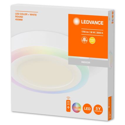 Ledvance - LED RGB pritemdoma lubinė panelė LED / 38W / 230V + VP