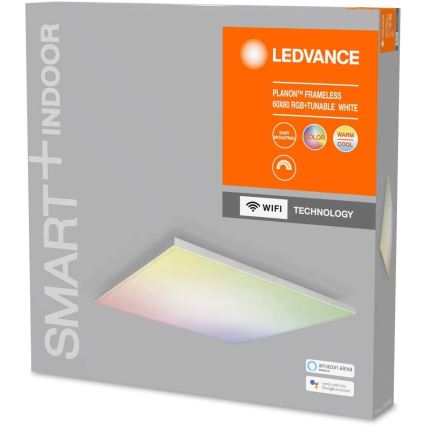 Ledvance - LED RGB Pritemdomas lubų šviestuvas SMART + FRAMELESS LED/40W/230V