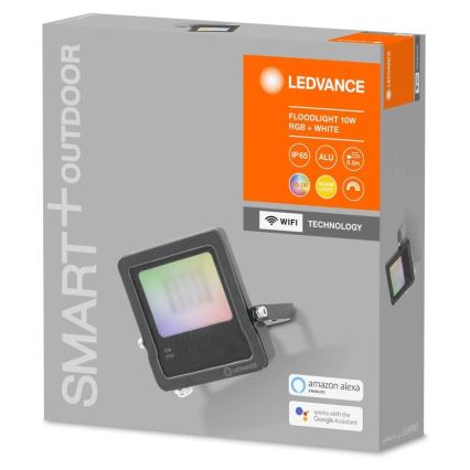 Ledvance - LED RGB prožektorius SMART + FLOOD LED/10W/230V IP65 Wi-Fi