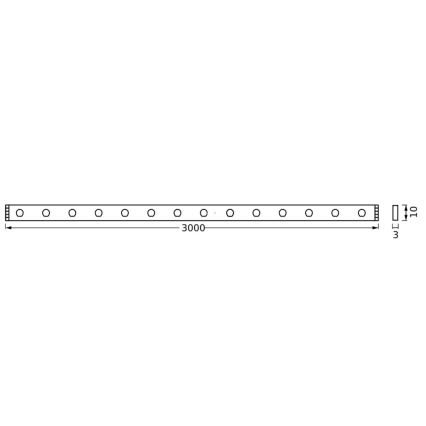 Ledvance - LED RGB reguliuojama juosta SMART+ MAGIC FLEX 3m LED/15,5W/230V Wi-Fi + nuotolinis valdymas