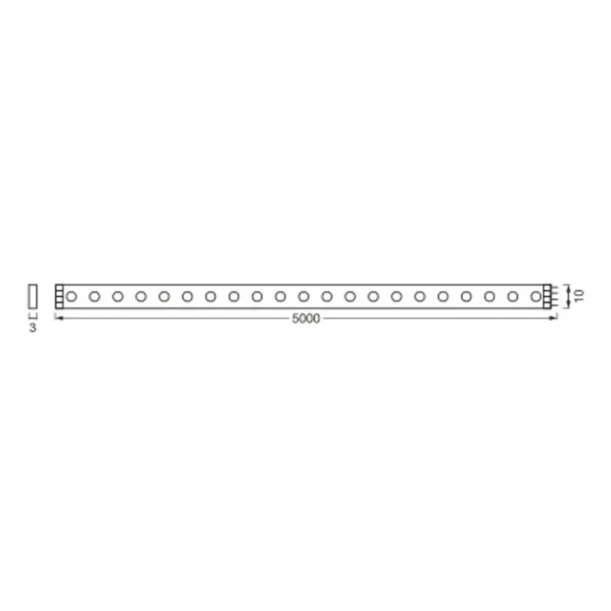 Ledvance - LED RGB Reguliuojama juostelė FLEX AUDIO 5m LED/20W/230V + nuotolinio valdymo pultas