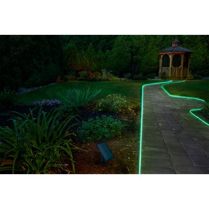 Ledvance - LED RGB pritemdoma saulės LED juosta FLEX MAGIC 3 m LED/1,2W/3,7V 2000 mAh IP44 + nuotolinio valdymo pultelis