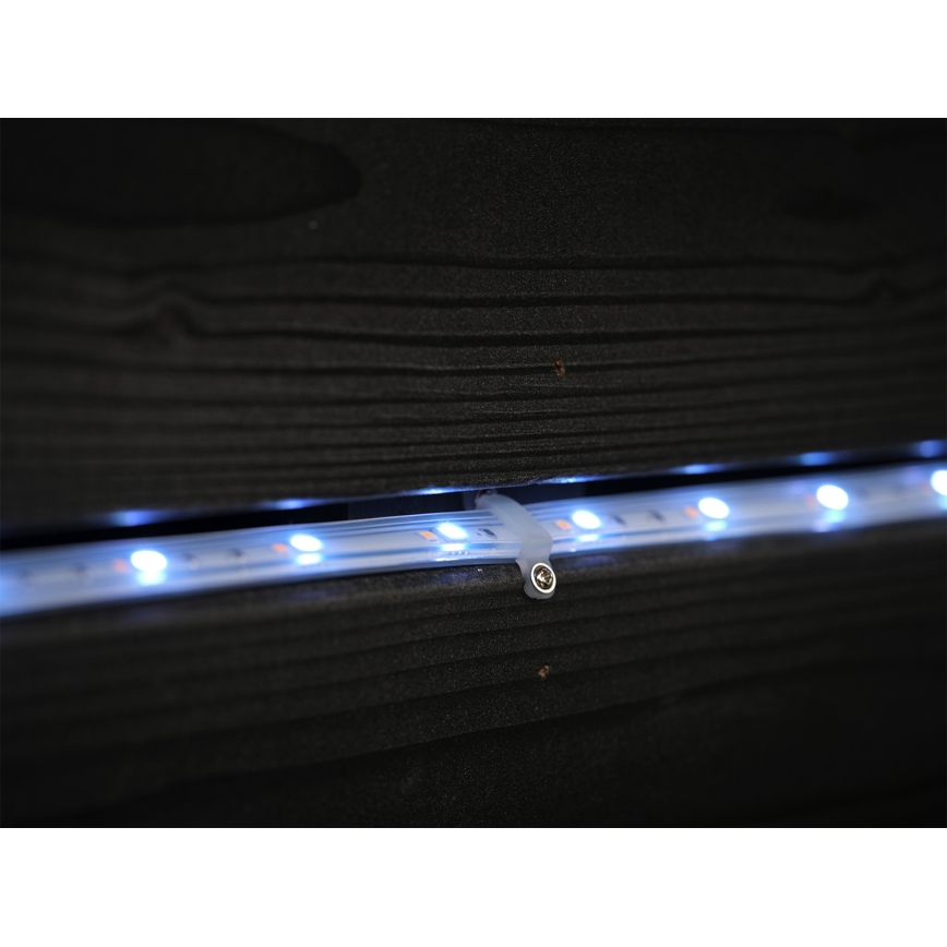 Ledvance - LED RGB pritemdoma saulės LED juosta FLEX MAGIC 3 m LED/1,2W/3,7V 2000 mAh IP44 + nuotolinio valdymo pultelis