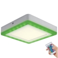 Ledvance - LED RGB reguliuojamas lubinis šviestuvas LED/19W/230V + nuotolinio valdymo pultas