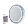 Ledvance - LED RGB reguliuojamas lubinis šviestuvas LED/38W/230V + nuotolinis valdymas