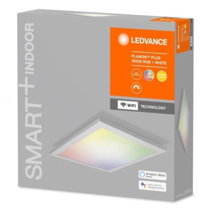 Ledvance - LED RGBW Reguliuojamas lubinis šviestuvas SMART+ PLANON PLUS LED/20W/230V Wi-Fi