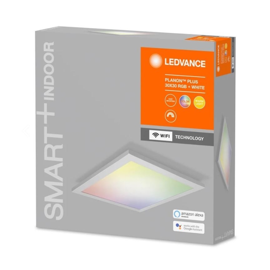 Ledvance - LED RGBW Reguliuojamas lubinis šviestuvas SMART+ PLANON PLUS LED/20W/230V Wi-Fi