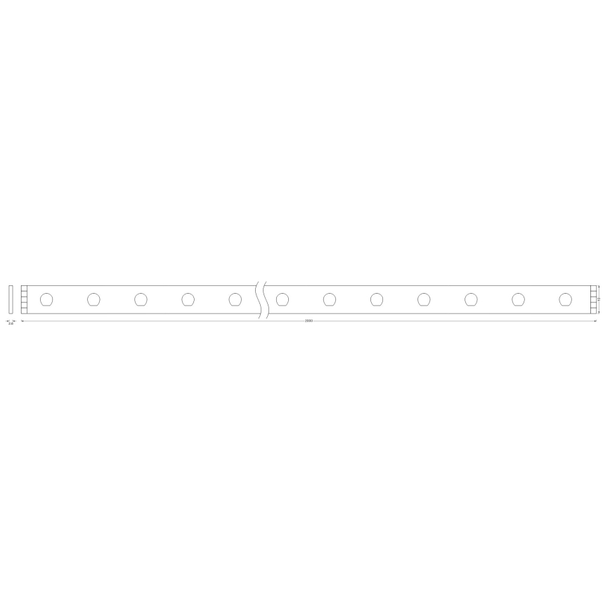 Ledvance - LED RGB+TW Reguliuojama juostelė SMART+ FLEX 2m LED/8,5W/230V Wi-Fi
