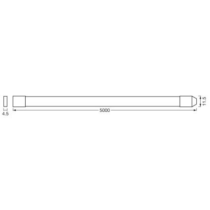 Ledvance - LED RGB+TW šviesos reguliavimas lauko juostelė FLEX 5m LED/14,5W/230V 2700-6500K IP44 Wi-Fi