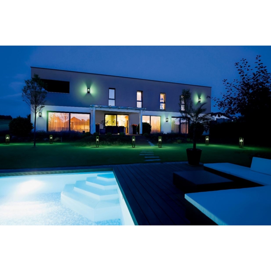 Ledvance - LED RGBW Pritemdomas saulės Sieninis šviestuvas su judesio ir prieblandos jutikliu SMART+ ALPS LED/6W/3,7V 2200 mAh 3000K IP44