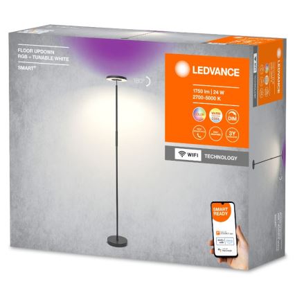 Ledvance - LED RGBW Pritemdomas toršeras SMART+ FLOOR LED/13,5W/230V 2700-5000K Wi-Fi