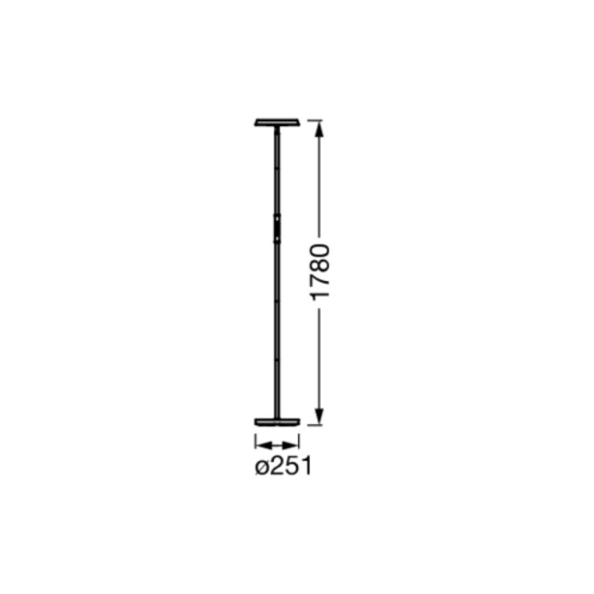 Ledvance - LED RGBW Pritemdomas toršeras SMART+ FLOOR LED/13,5W/230V 2700-5000K Wi-Fi