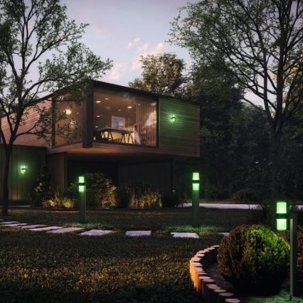 Ledvance - LED RGBW Reguliuojama lauko lempa CASCADE 2xLED/7W/230V IP44 Wi-Fi