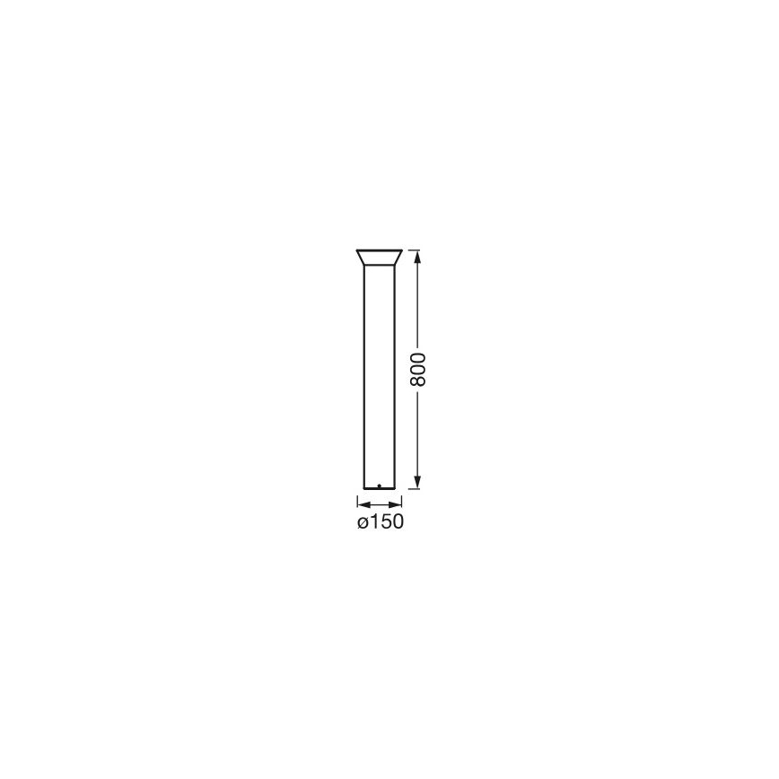 Ledvance - LED RGBW Reguliuojama lauko lempa ECLIPSE LED/10W/230V IP44 Wi-Fi