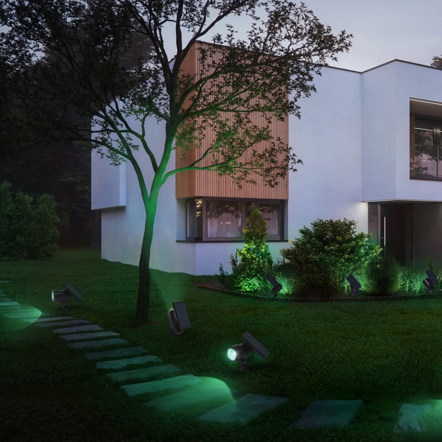 Ledvance - LED RGBW Reguliuojama saulės energijos lempa SMART+ SOLAR LED/0,6W/3,7V 2000 mAh 3000-6500K IP44