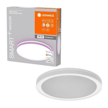 Ledvance - LED RGBW Reguliuojamas lubinis šviestuvas SMART+ CIRCLE LED/28W/230V 3000-6500K Wi-Fi