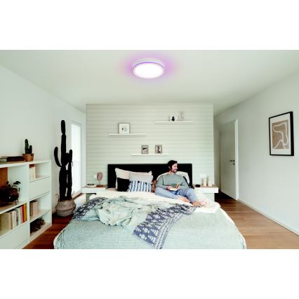 Ledvance - LED RGBW Reguliuojamas lubinis šviestuvas SMART+ CIRCLE LED/28W/230V 3000-6500K Wi-Fi