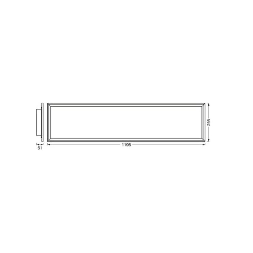 Ledvance- LED RGBW Reguliuojamas lubinis šviestuvas SMART+ PLANON LED/36W/230V Wi-Fi