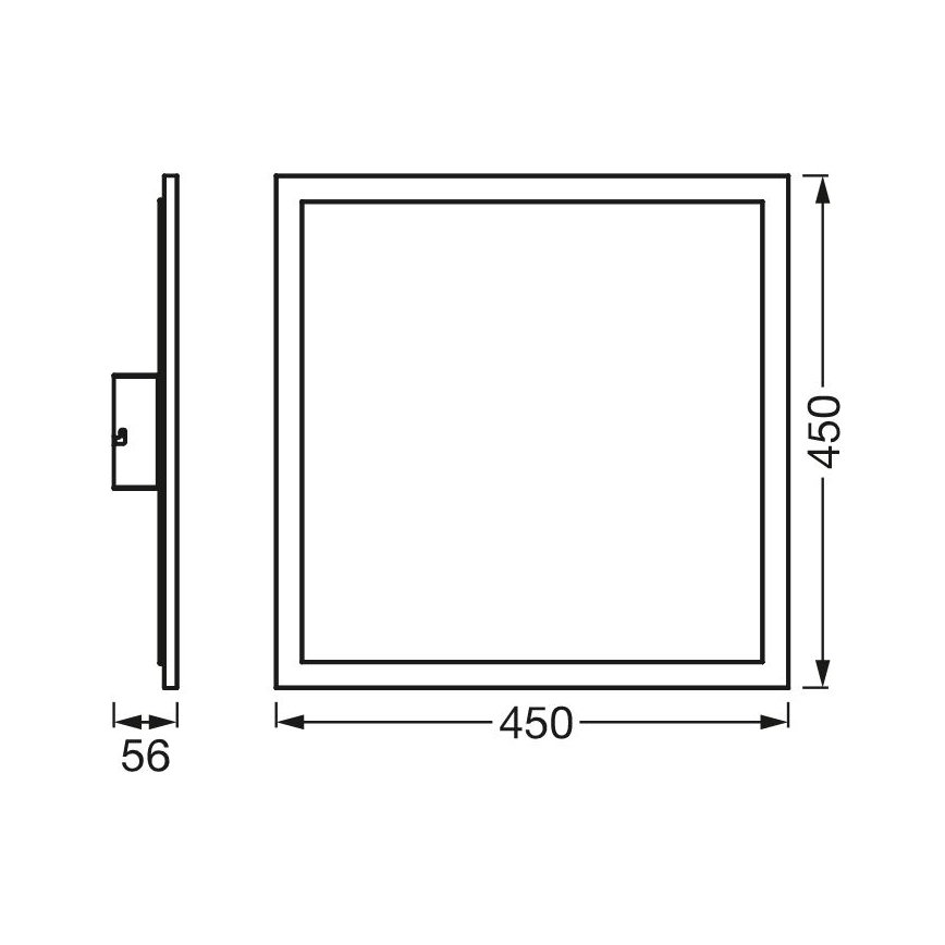 Ledvance - LED RGBW Reguliuojamas skydelis SMART+ PLANON LED/28W/230V 3000-6500K Wi-Fi + valdymo pultas